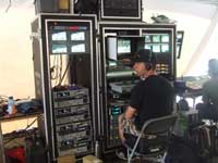 Crankworx production tent