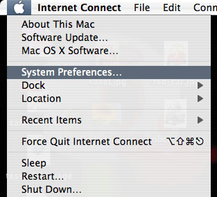 Select System Prefs