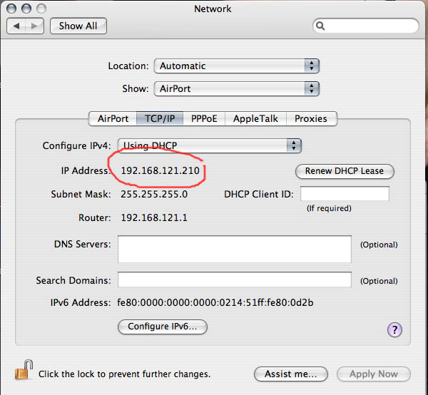IP address
